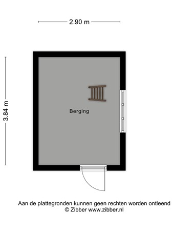 Floorplan - Turfmarkt 31, 8754 CH Makkum