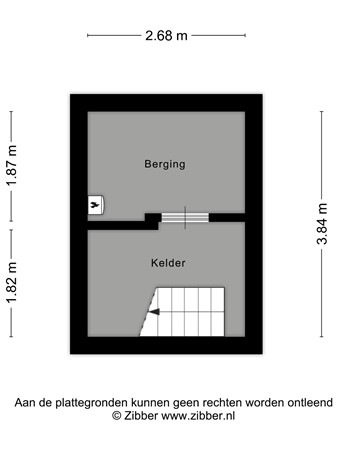 Floorplan - Turfmarkt 31, 8754 CH Makkum