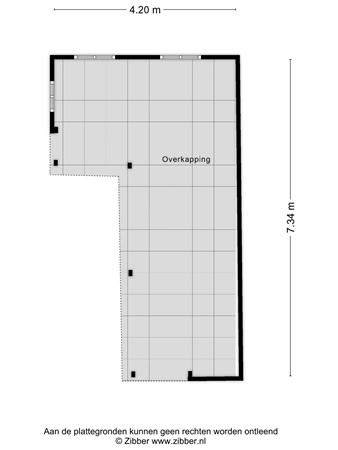 Floorplan - Turfmarkt 31, 8754 CH Makkum