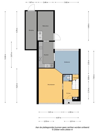 Floorplan - De Geep 20, 8754 BJ Makkum