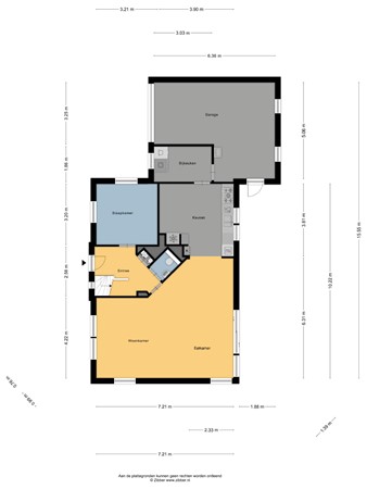 Floorplan - It Hôf 8, 8754 KD Makkum