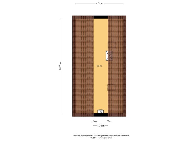 Floorplan - Jonkersfinne 16, 8711 GL Workum