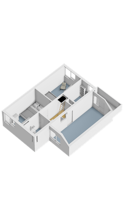 Floorplan - Jonkersfinne 16, 8711 GL Workum