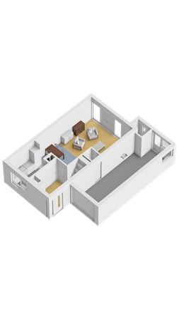 Floorplan - Jonkersfinne 16, 8711 GL Workum