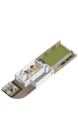 Floorplan - Jonkersfinne 16, 8711 GL Workum