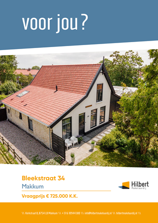 Brochure preview - Bleekstraat 34, 8754 CL MAKKUM (1)