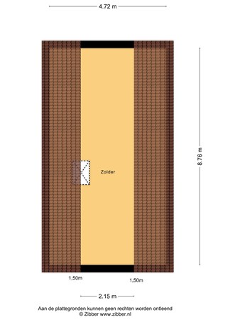 Floorplan - Sluisweg 41, 8752 TR Kornwerderzand