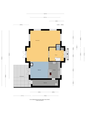 Floorplan - It Ferset 45, 8754 LB Makkum
