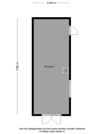 Floorplan - It Ferset 45, 8754 LB Makkum