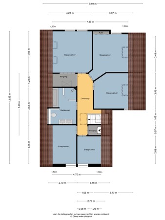 Floorplan - Houtmolen 15, 8754 GJ Makkum