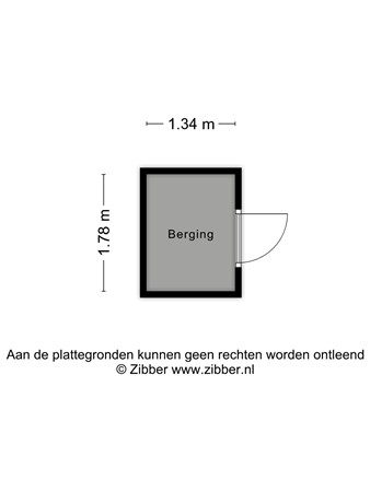 Floorplan - Houtmolen 15, 8754 GJ Makkum