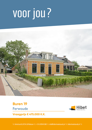Brochure preview - Buren 19, 8761 PB FERWOUDE (1)