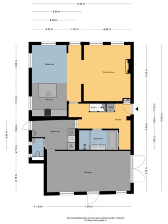 Floorplan - Buren 19, 8761 PB Ferwoude