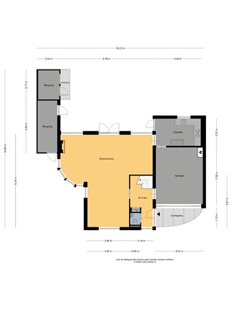 Floorplan - It Mêd 17, 8754 KK Makkum