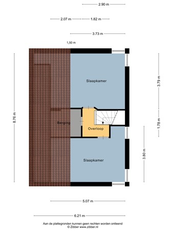 Floorplan - It Mêd 17, 8754 KK Makkum