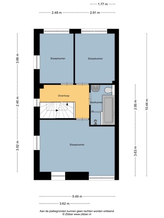 Floorplan - It Ferset 15, 8754 LB Makkum