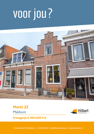 Brochure preview - Woningbrochure - Markt 23 - Makkum.pdf