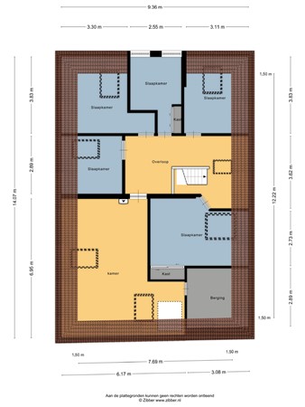 Floorplan - Buren 19, 8761 PB Ferwoude