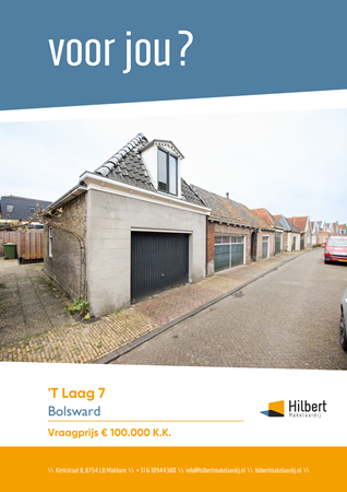 Brochure preview - 'T Laag 7, 8701 JP BOLSWARD (1)