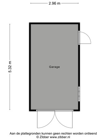 Floorplan - It Ferset 37, 8754 LB Makkum