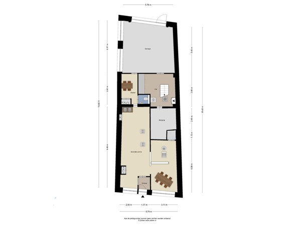 Floorplan - Plein 5, 8754 ER Makkum