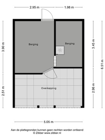 Floorplan - Jaagband 64, 1687 TP Wognum
