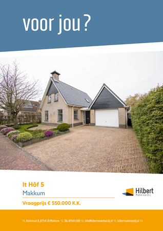 Brochure preview - It Hôf 5, 8754 KD MAKKUM (1)