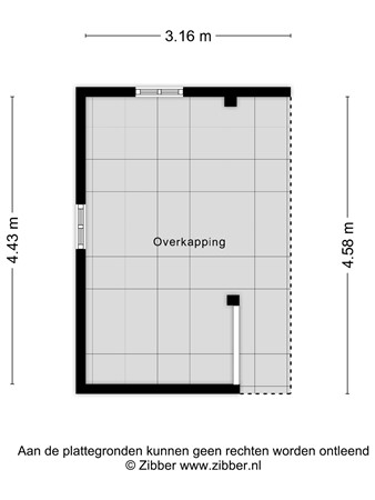 Floorplan - De Hiemen 2, 8754 KJ Makkum