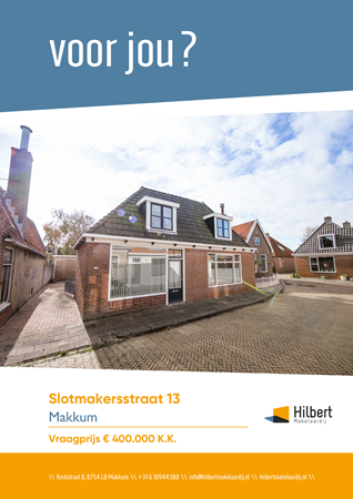 Brochure preview - Woningbrochure - Slotmakersstraat 13 - Makkum.pdf
