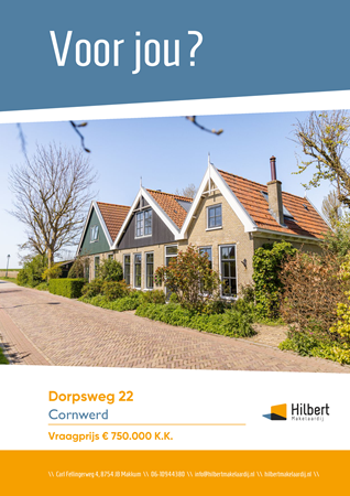 Brochure preview - Dorpsweg 22, 8753 JC CORNWERD (1)