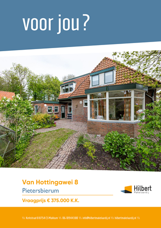 Brochure preview - Van Hottingawei 8, 8856 BX PIETERSBIERUM (1)