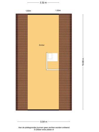 Floorplan - Van Hottingawei 8, 8856 BX Pietersbierum