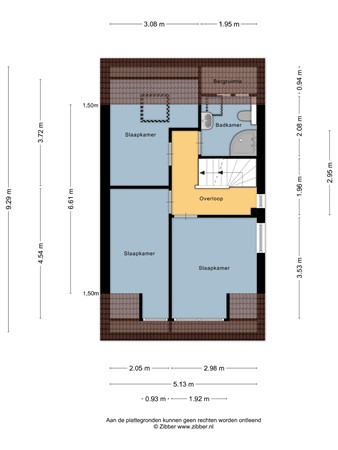 Floorplan - Merkelân 20, 8748 GE Witmarsum