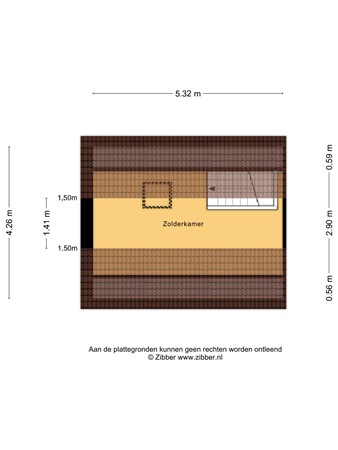 Floorplan - Merkelân 20, 8748 GE Witmarsum