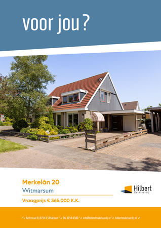 Brochure preview - Merkelân 20, 8748 GE WITMARSUM (1)