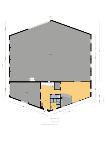 Floorplan - Strânwei 27, 8754 HA Makkum