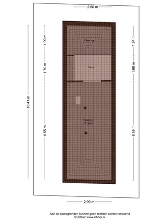 Floorplan - Markt 15, 8754 CM Makkum