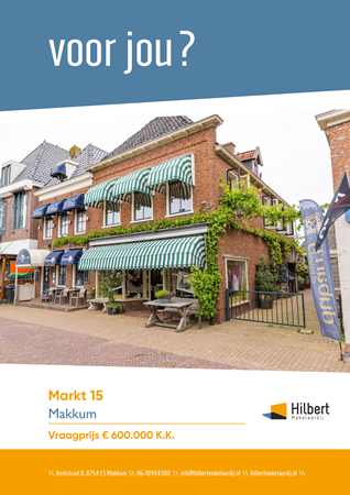 Brochure preview - Markt 15, 8754 CM MAKKUM (1)