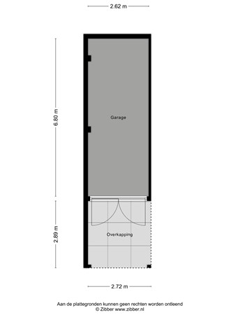 Floorplan - Turfmarkt 57, 8754 CJ Makkum