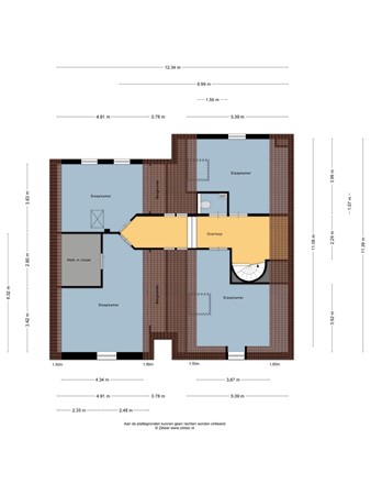 Floorplan - Turfmarkt 57, 8754 CJ Makkum