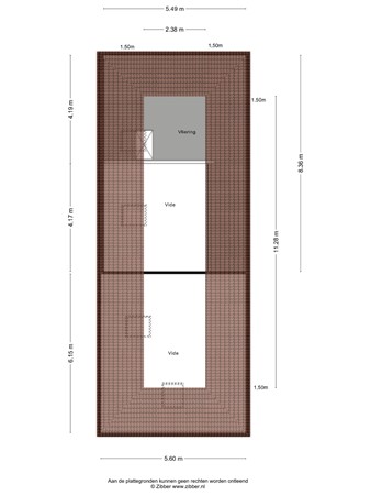 Floorplan - Turfmarkt 57, 8754 CJ Makkum