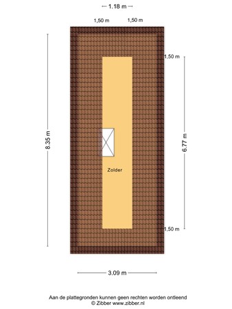 Floorplan - Stinswei 17, 8622 XN Hommerts
