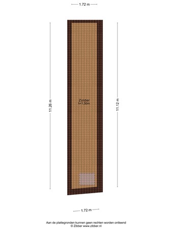 Floorplan - Cynthia Lenigestraat 1, 8754 CC Makkum