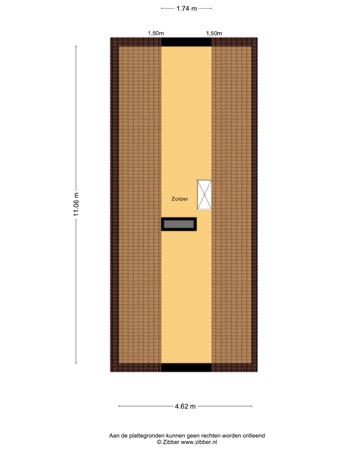 Floorplan - Pibemalaan 28, 8749 GS Pingjum