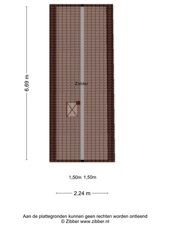 Floorplan - Noard 184, 8711 AM Workum