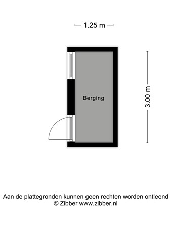 Floorplan - Noard 184, 8711 AM Workum