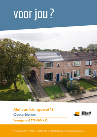 Brochure preview - Alef van Idsingawei 18, 8854 AM OOSTERBIERUM (1)
