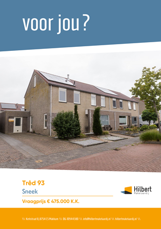 Brochure preview - Trêd 93, 8603 DZ SNEEK (1)