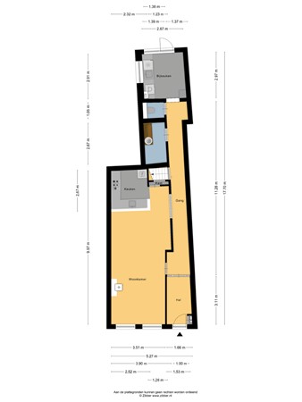 Floorplan - Dwarsnoard 5, 8711 AP Workum