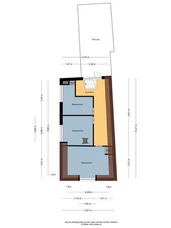 Floorplan - Dwarsnoard 5, 8711 AP Workum